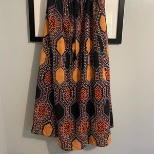 Maeve Anthropologie maxi skirt